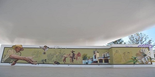 Mural Florecimiento Margaritas - Vista 1