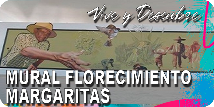 Mural Florecimiento Margaritas